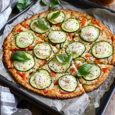 Pizza de calabacín